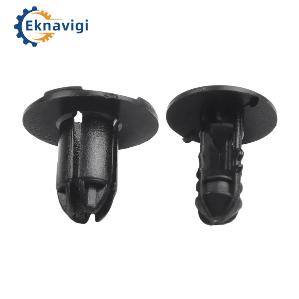 100PCS M8 Car Buckle Korean Car Bumper Leaf Decoration Fastener Clip Lining Mud Retaining OEM1420608250B, 865952T500