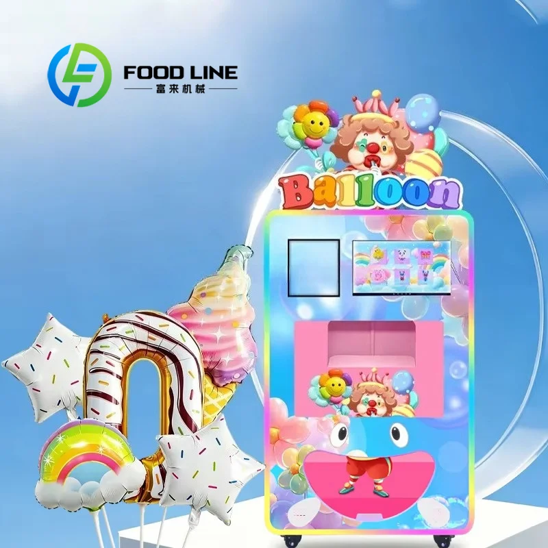 Hot Sale Smart Balloon Vending Machine Commercial Self-Service Full Automatic Balloon Maker with Custom Logo for Shopping Center