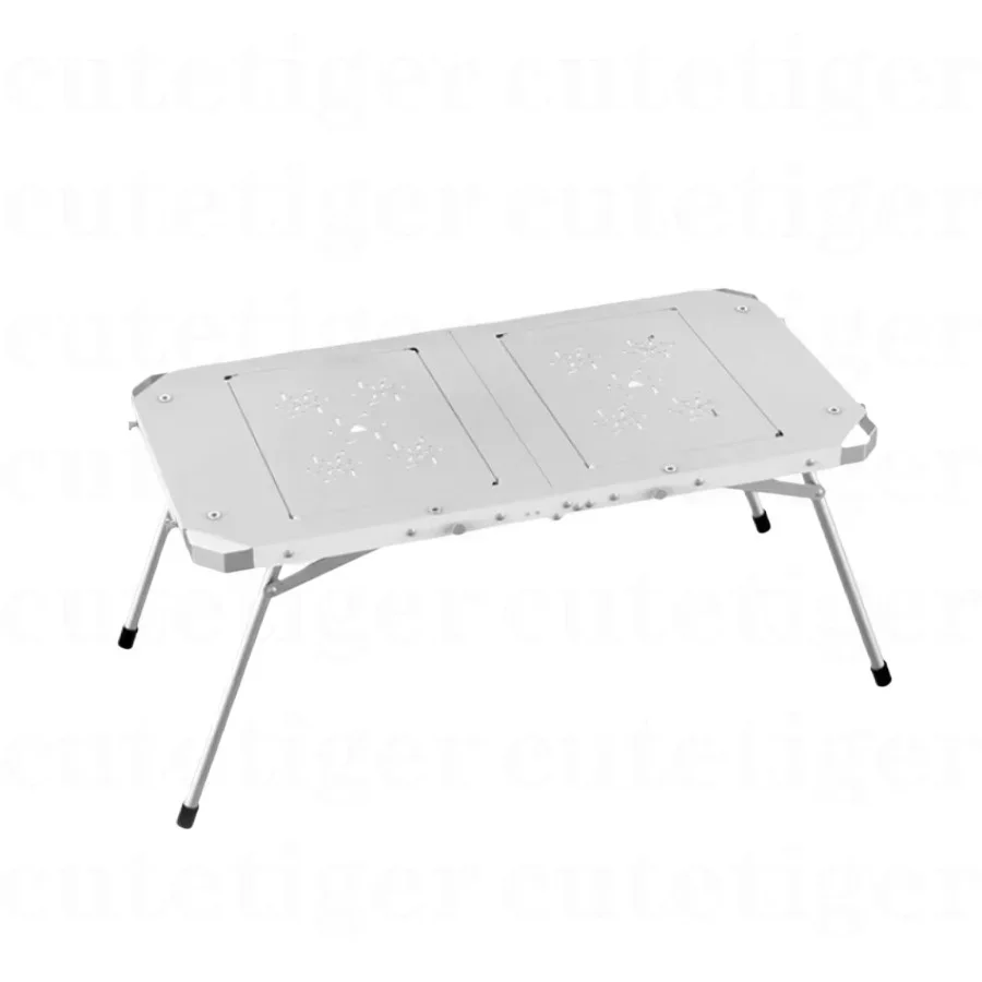 Aluminum Alloy Folding Lifting Table Camping BBQ Multifunctional Detachable Table Barbecue Picnic Outdoor IGT Table