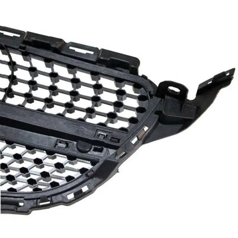 

Tupliege Diamond Radiator Grille C63AMG Front Compatible With Mercedes Benz W205 Replace# 2058881260