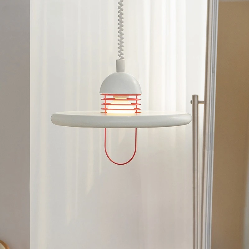 

Nordic Minimalist UFO Dining Table Pendant Lights Stretchable Creative Personality Designer Restaurant Cafe Ceiling Chandeliers