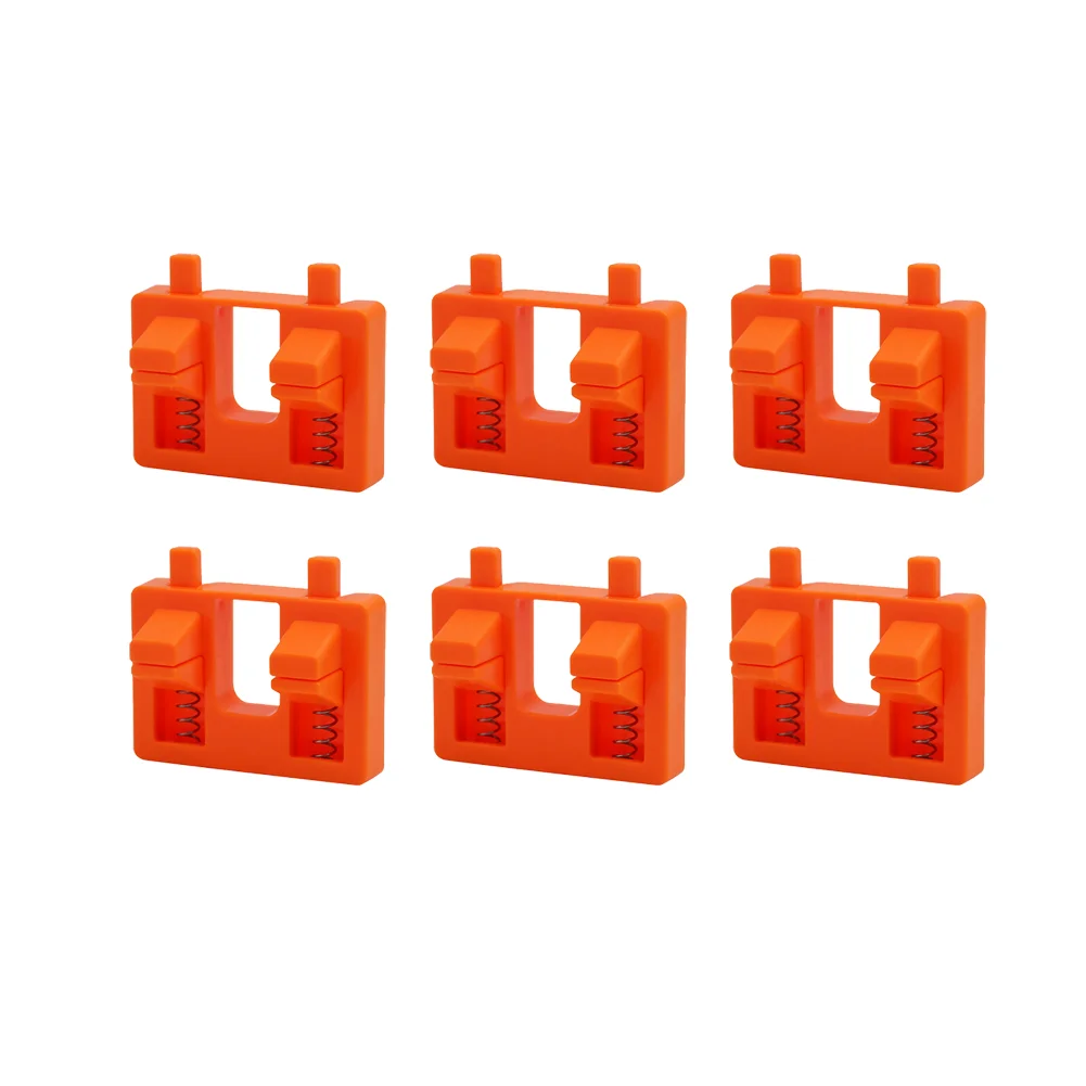 6PCS or 12PCS Wire For Welding Clamps for For Welding Tables with Stable Double Clamp Structure and Long Service Life