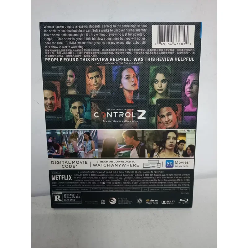 Blu-ray Disc Movie Recovery Action Film High Definition Video Entertainment