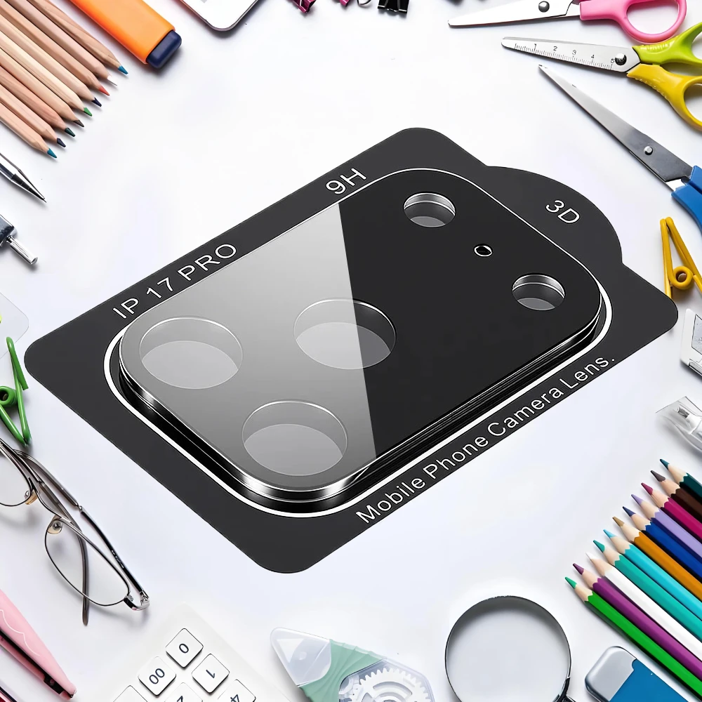 1-10Pcs Für Apple iPhone 17 Pro Max 3D HD Kamera Objektiv Screen Protector Für IPhone 17 17 pro max 17 Air Kratzfeste Schutz Film