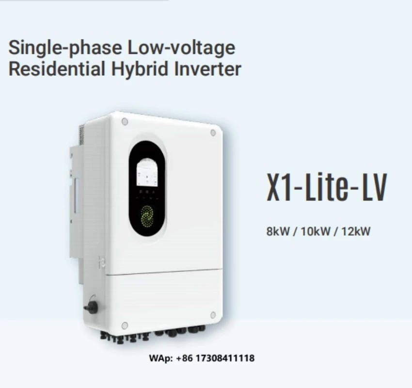 Single Phase Hybrid Inverter 10kW 12kW 8000W SolaX X1 48V Battery Compatible 3  200% Oversizing Residential Solar Inverters