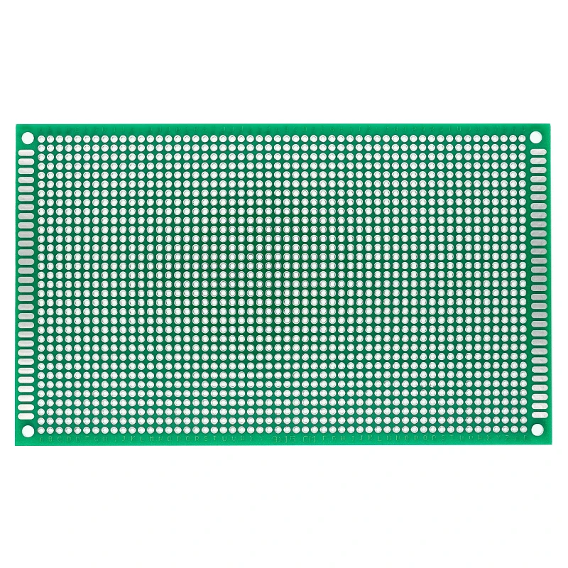 Double Side PCB 7X9 6X8 5X7 4X6 3X7 2X8 12X8ซม.9X15ซม.Diy Universal Printed Circuit บอร์ด PCB Protoboard 4 * * * * * * * 6 6 * * * * * * * 8 5*7