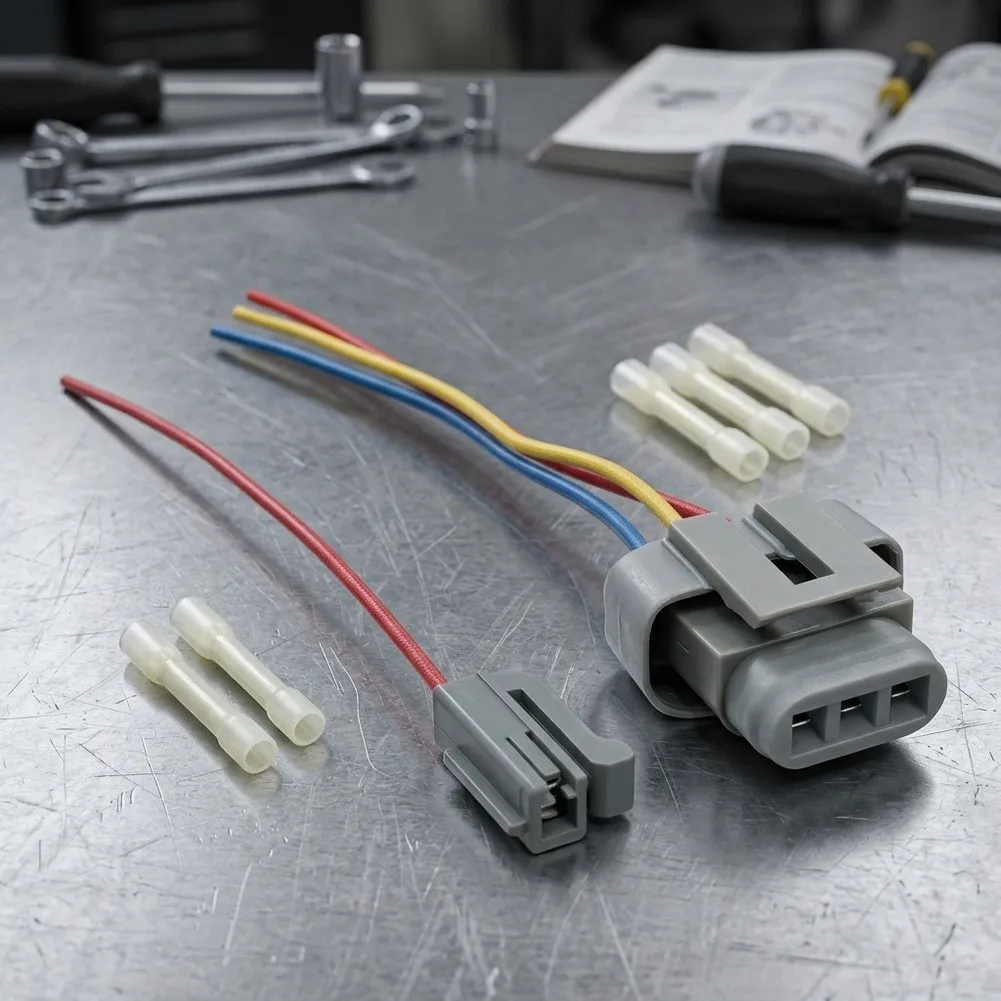 OEM Style Alternator Repair Harness Connector Part Number 1L2U-10300-AA for Select For Ford For Lincoln Models