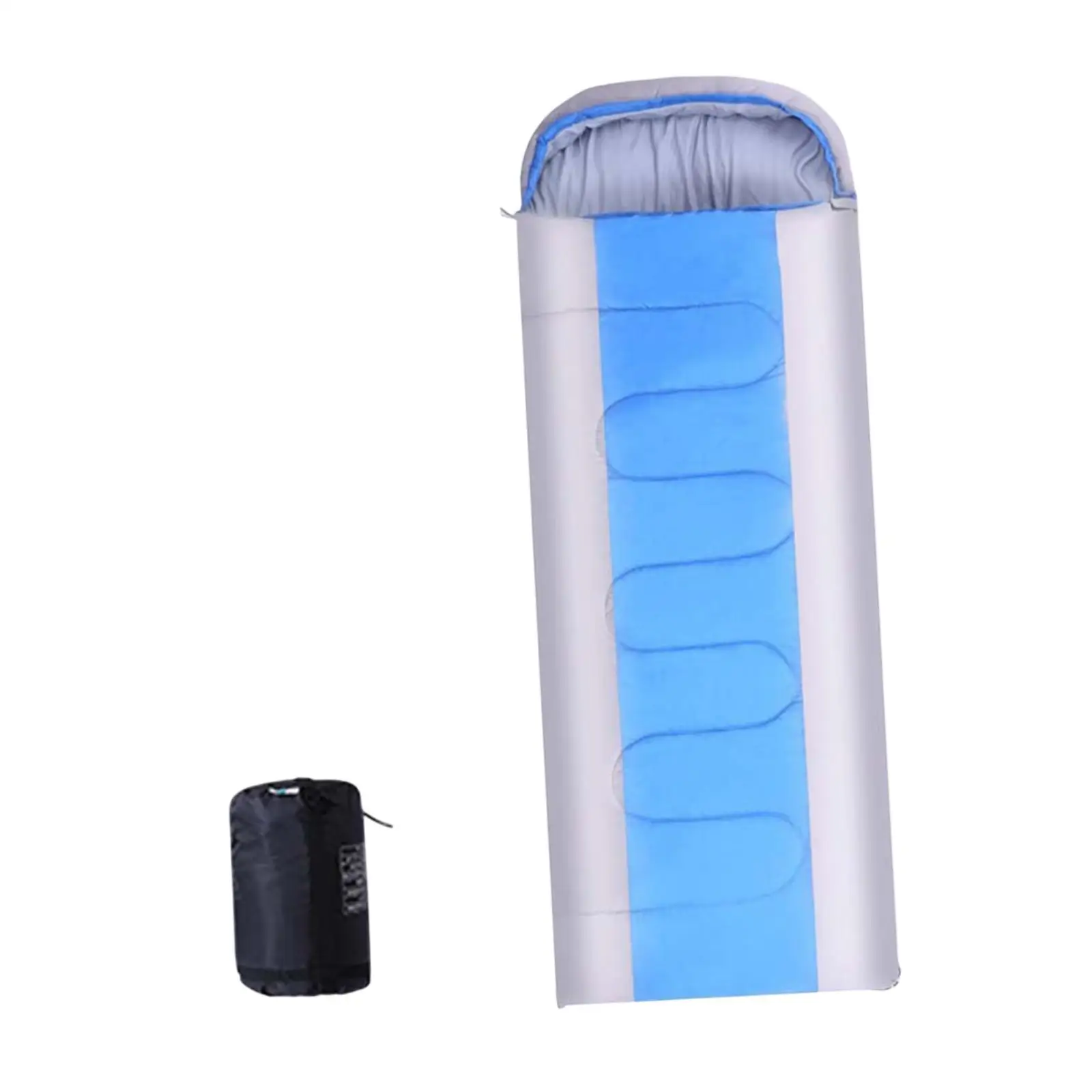 Envelope Sleeping Bag Four Seasons Machine Washable with Storage Bag Lightweight for Outdoor Indoor Camping Home Cold Weather