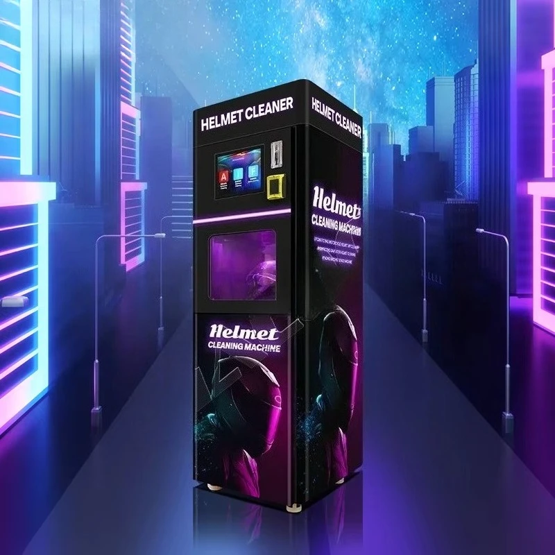 

Customized Smart Self Automatic Dry Cleaning Helmet Cleaning Machine Motorcycle Helmet Vending Cleaning Machine