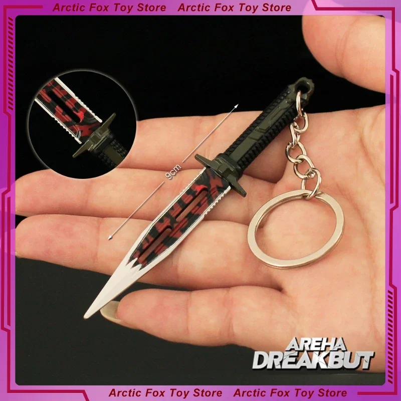 Periféricos de juego de arena de 9cm, modelo versión mejorada, llavero de Metal, colgante para mochila, decoración, regalos para festivales de cumpleaños, Juguetes