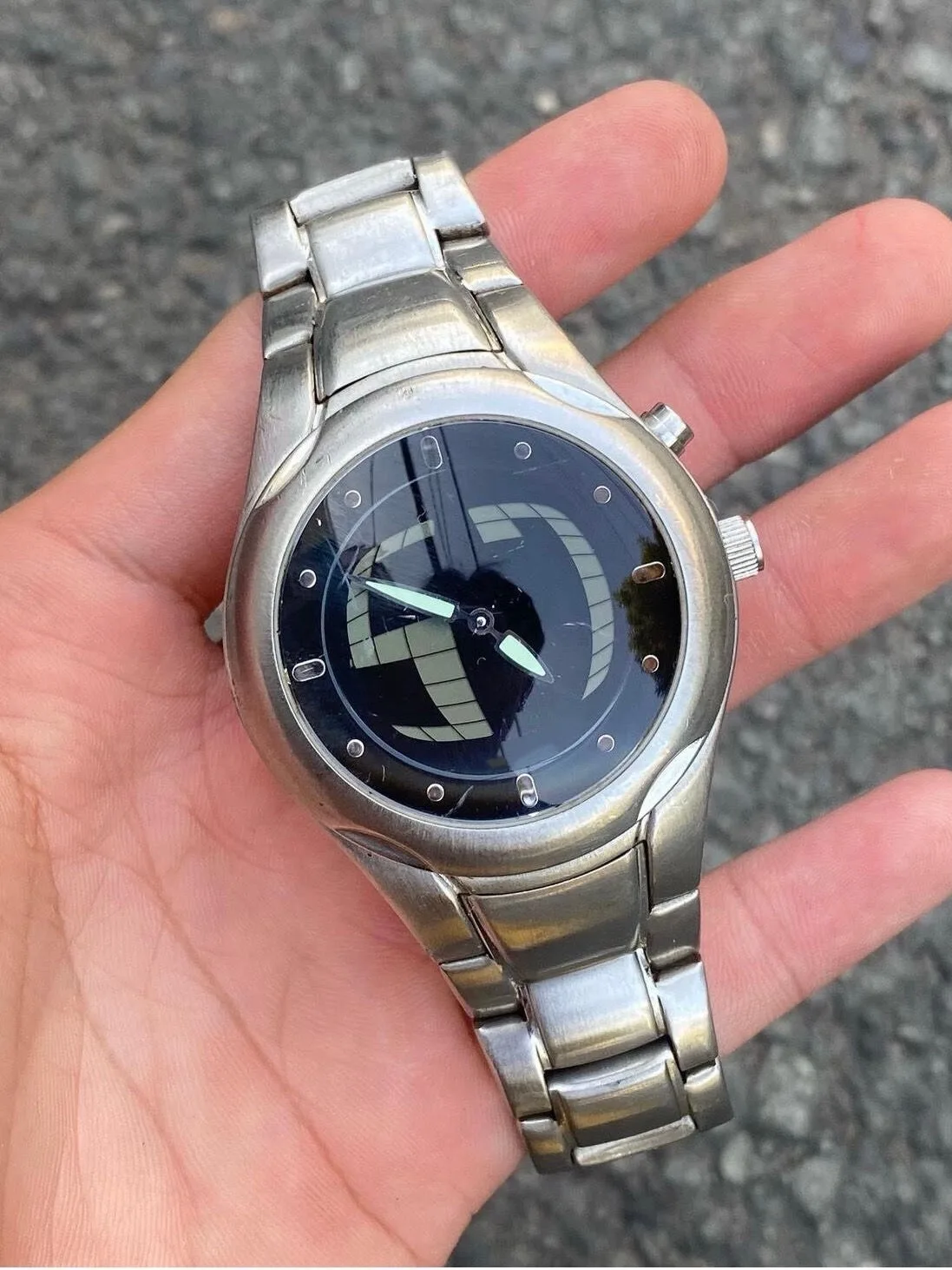 Kiosk Original Wind Flame Watch Style Retro Alien Watch Premium Ins Same Style Niche Design