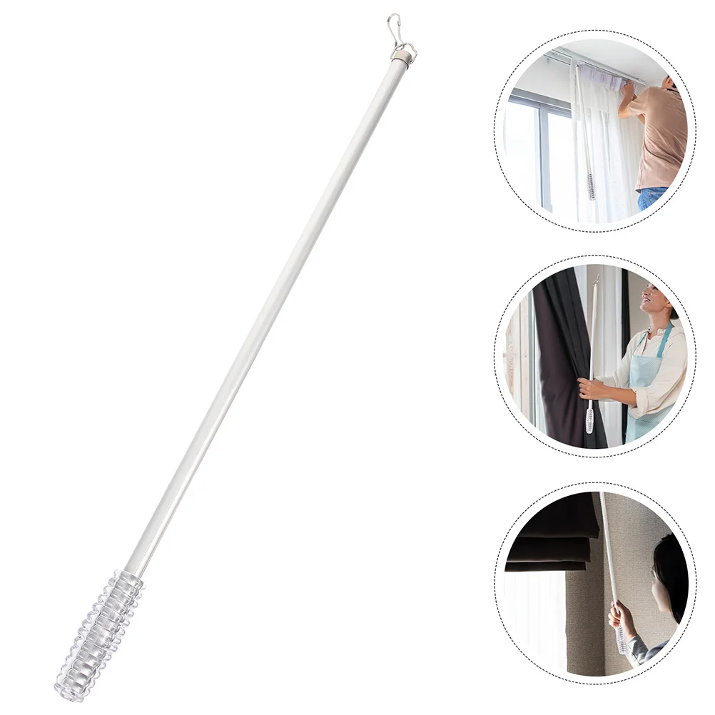 

Curtain Pull Wand For Venetian Blinds Drapery Rod Lightweight Easy Grip Long Reach Window Opener Stick Accessory