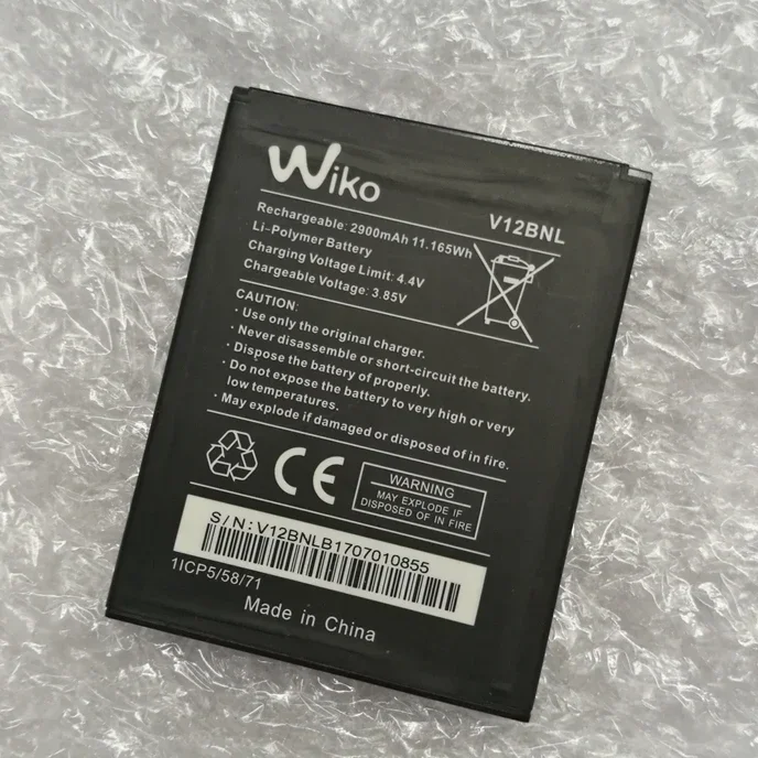 2000mAh 3.85V Battery For wiko W-V600 Mobile Phone Batterie Bateria Replace Parts