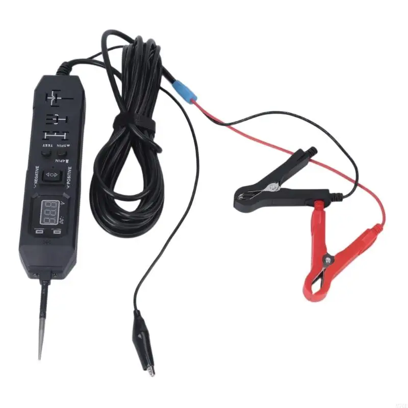 M76E DC3.5V-24V Automotive Circuit Wiring Tester with Digital Display and Pin Checks