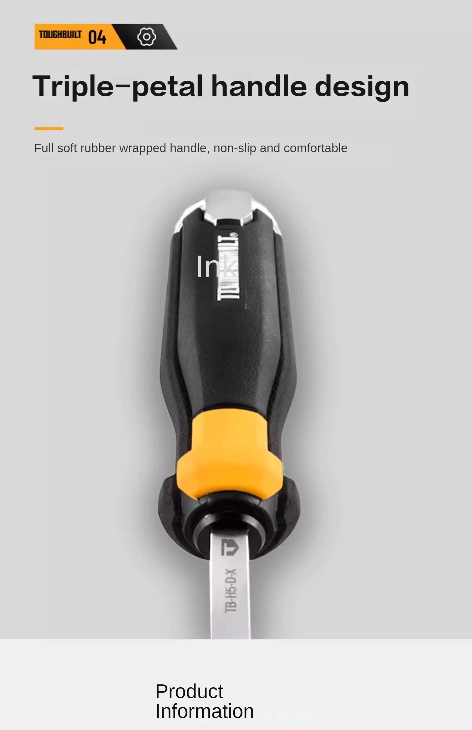 Imagem -06 - V-shaped Desmontagem Chave de Fenda Galvanizado Matte Revestimento Anti Ferrugem V-shaped Lâmina Tratamento Térmico Tb-h5-d-x