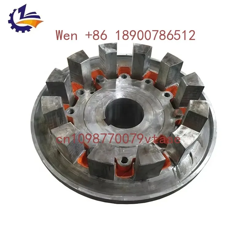 Custom Forged Alloy Steel Elastic Drive Shaft Coupling Flexible Coupling Rubber Block Coupling