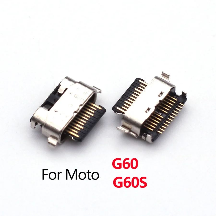 10Pcs For Motorola Moto G100 G60S G60 G50 G30 G20 G10 Power One Zoom Hyper USB Charging Port Dock Socket Plug Charger Connector