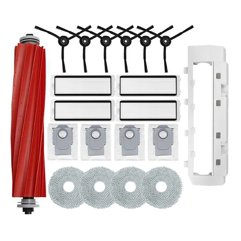 Accessoires pour aspirateur robot Roborock Q Revo/Roborock P10, brosse latérale principale, filtre Hepa, vadrouille, pièces de sac à poussière Everths