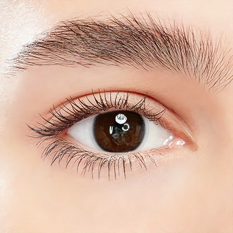 Bio-essence -0,75~-9,00 Klare Kontaktlinsen mit Dioptrien-Vorbehalt, hochwertige transparente Kontaktlinsen mit Sehstärke – Detail 10