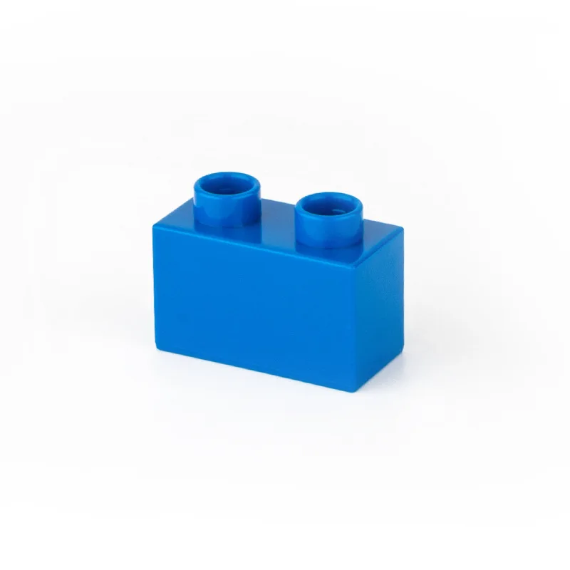 Basic Brick 1x2 10pcs  11 Colors DIY  Classic  Education  Building Blocks Compatible With the Large Bricks Toys For Children