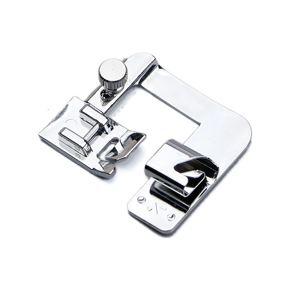 1pc 6-25mm Household Sewing Machines Rolled Hem Foot Presser Foot For Butterfly, Brother,Singer, Janome, Kenmore Sew Accessories