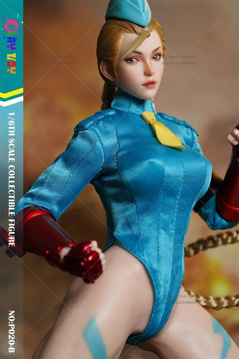 In Stock PLAY TOY P020 A/B 1/6 Scale Street Fighter Female Warrior