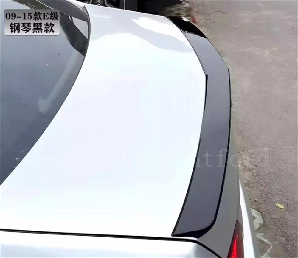 Spoiler For Mercedes W212 2008-2013 High Quality Abs Plastic Car Tail Wing Decoration For Mercedes-benz Mercedes E Class W212