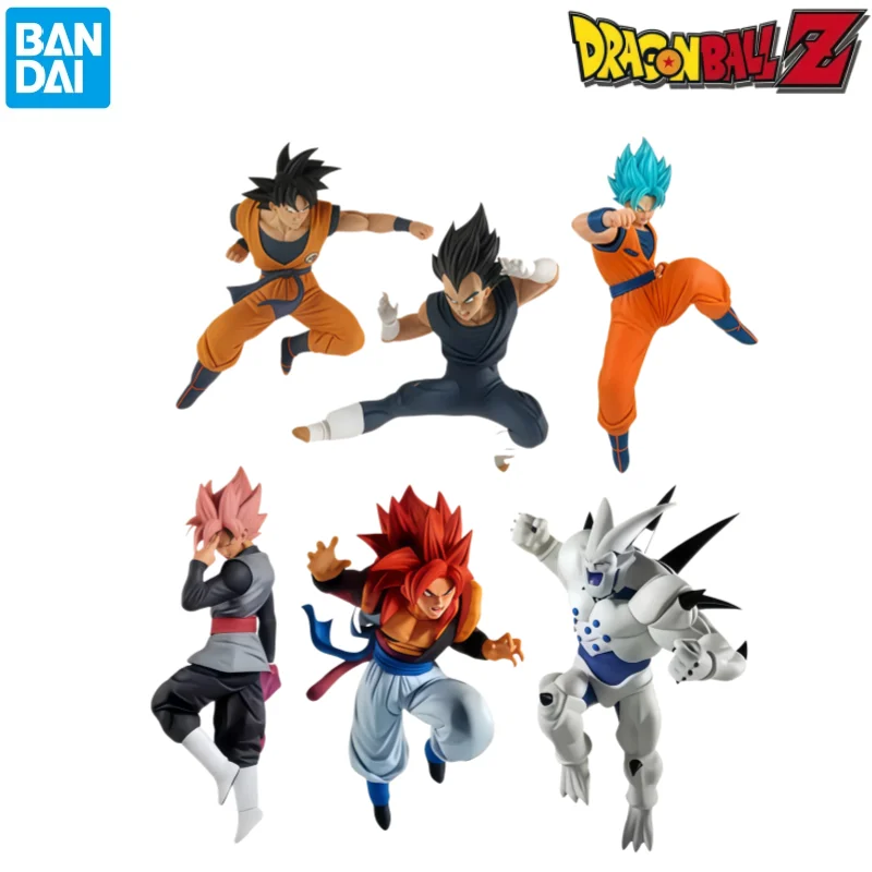 Bandai In Stock Original Box Garage Kit Model Dragon Ball Son Goku Veget Zamasu Anime Characters Original Action Figure Statue
