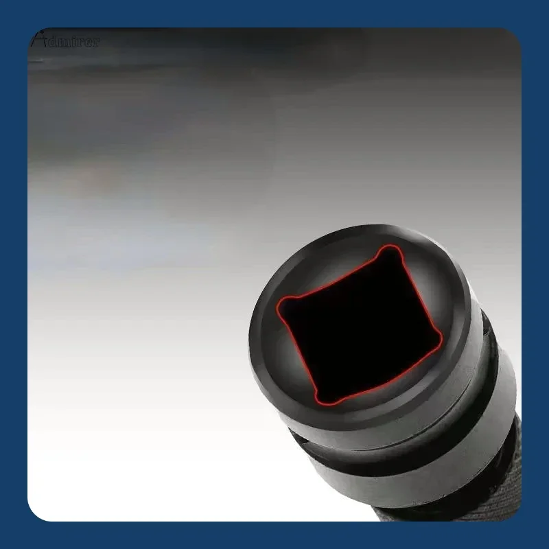 1/2 Inch Square Drive to 1/4 Inch Hex Socket Adapter Converter Chuck Adapter for Impact Air and Electric Wrench
