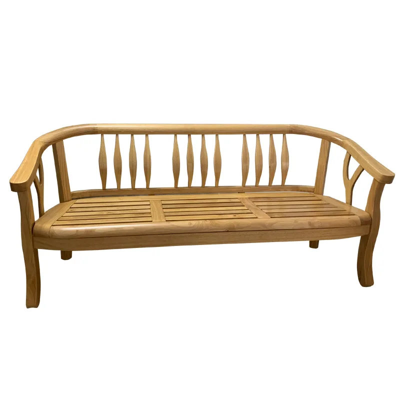 

#For Chinese-style all-solid wood sofa small apartment three-person apartment sofa double-person single-person sofa