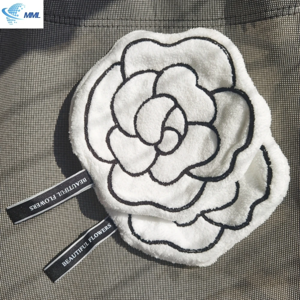 

Skin-friendly soft hanging double-layer thickened quick-drying absorbent hand towel, kitchen and bathroom dual-use face towel