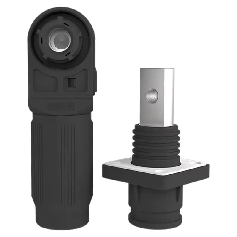 [NEWA64Z!】 120A Single Core Energy Storage Connector Plug IP67 Sensor Through Wall Power Terminal Block Adapter A