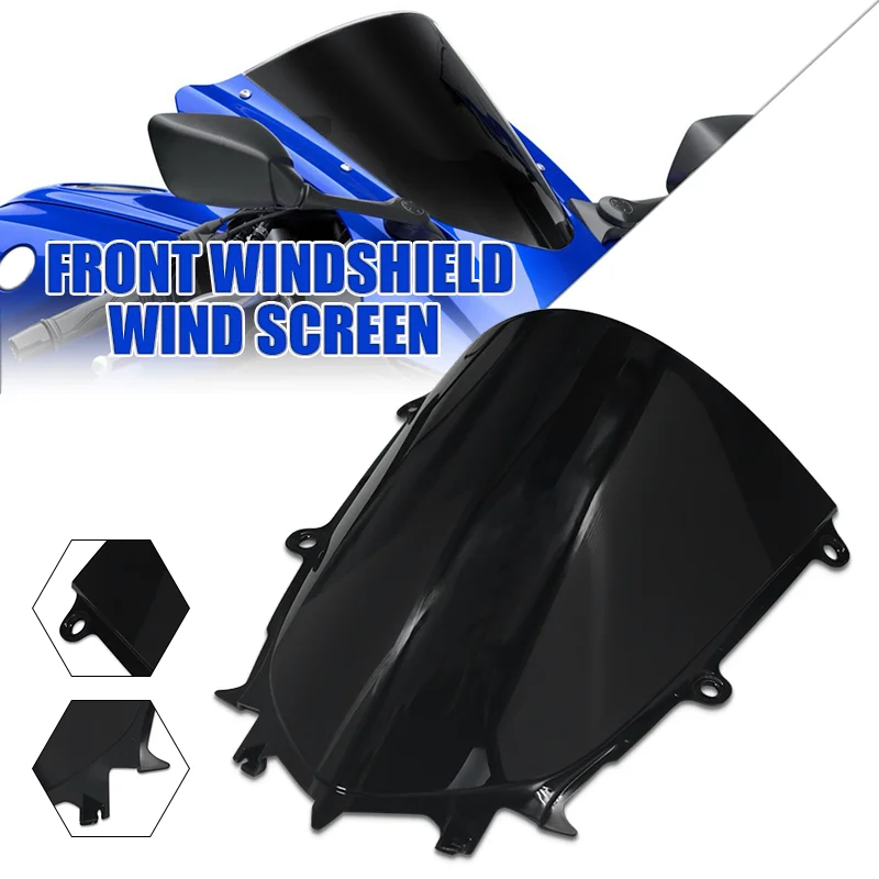 

For YZF R6 YZF600 YZFR7 Motorcycle Front Wind Screen Deflectors Windshield Sport Heightened Windscreens Viser Visor yzf r6 r7