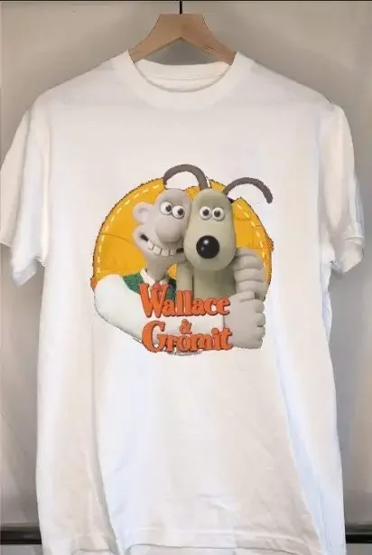 Gromit And Wallace Cartoon T Shirt Characters funny Youth Toddler For Anniversaries