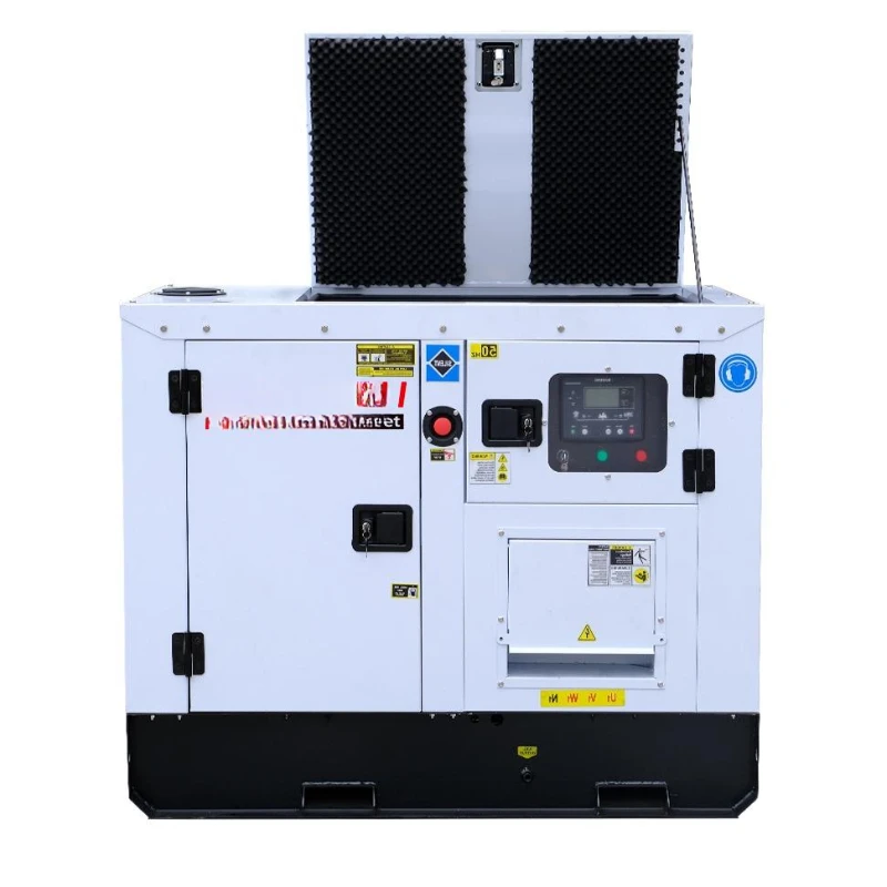 Small silent diesel generator set household 5/8/10/12/15/20/30/50KW single three-phase KVA