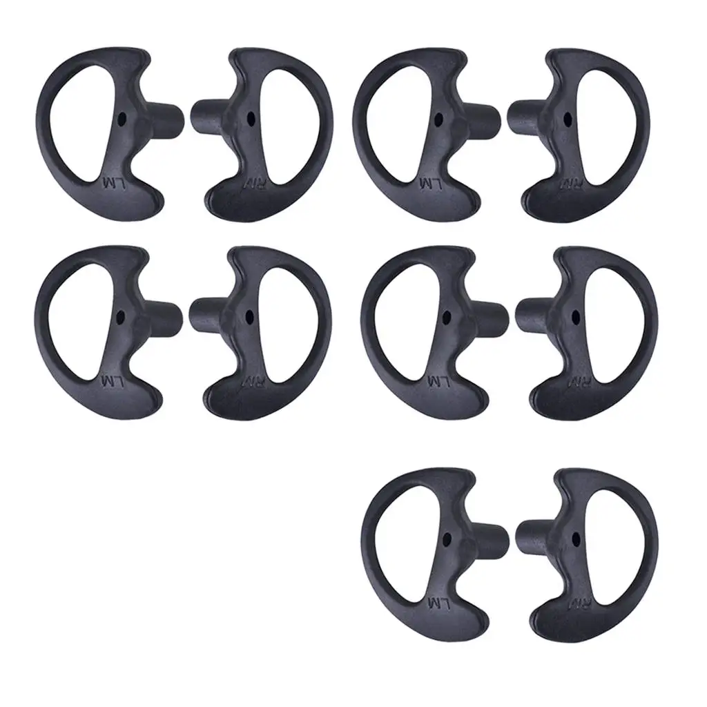 Replacement Gel Earplug Silicone Earmold Soft Ear Bud for Compatible Audio Earpiece Work Club Study