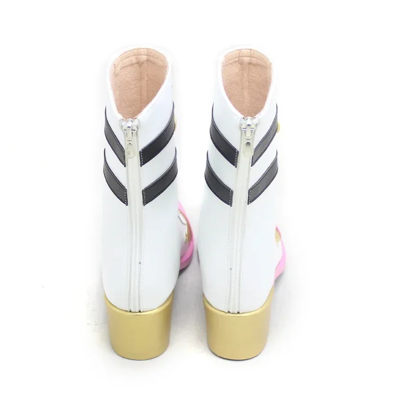 Otori Emu-zapatos de Cosplay, proyecto de juego Sekai, accesorios de Cosplay, zapatos de cuero PU, botas para fiesta de Halloween hechas a medida