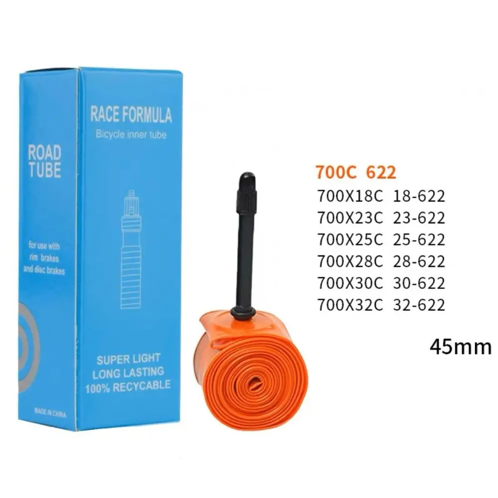 

TPU Ultra Light Inner Tube Ultralight French Valve Bicycle Inner Tube Anti-ageing 700C TPU Inner Tube Cycling Accessories