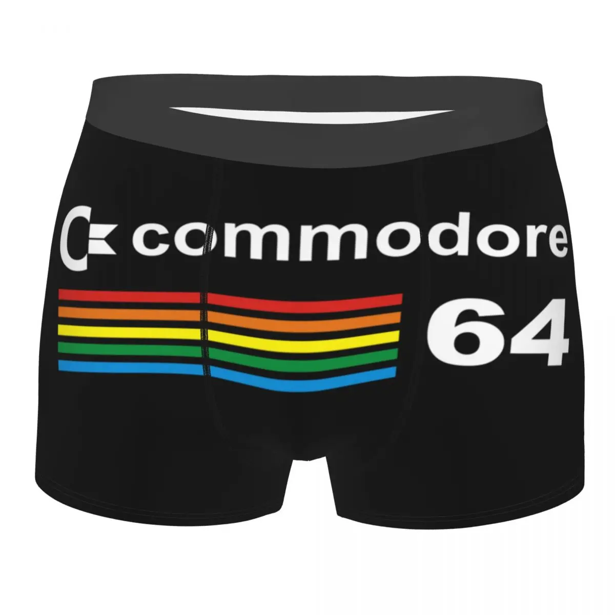 Kommode 64 Computer Unterwäsche Männer drucken benutzer definierte c64 Amiga Computer Geek Nerd Boxer Slips Shorts Höschen atmungsaktive Unterhosen