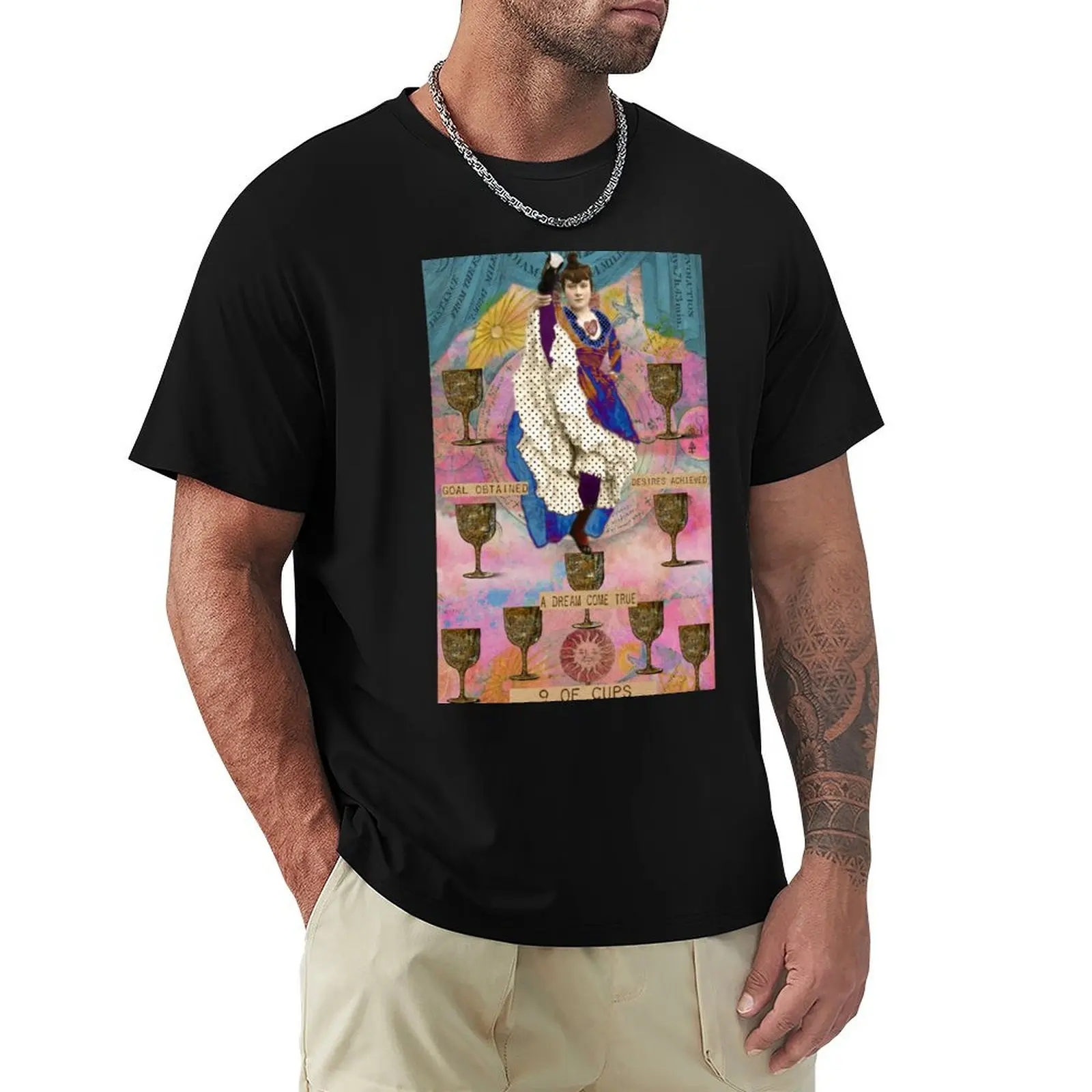 

9 of Cups T-Shirt custom t-shirts luxury designer shirts graphic tee workout shirts for men