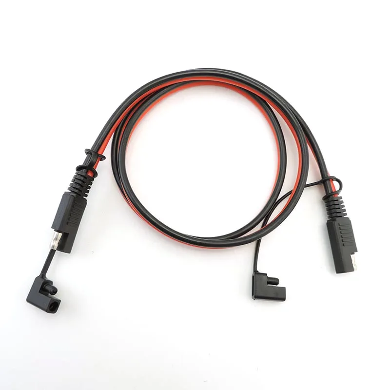 1m 12AWG SAE TO SAE connector Quick Disconnect Extension Cable 30A Dust Cap for car Battery Charging Camp Trailer Solar Panels