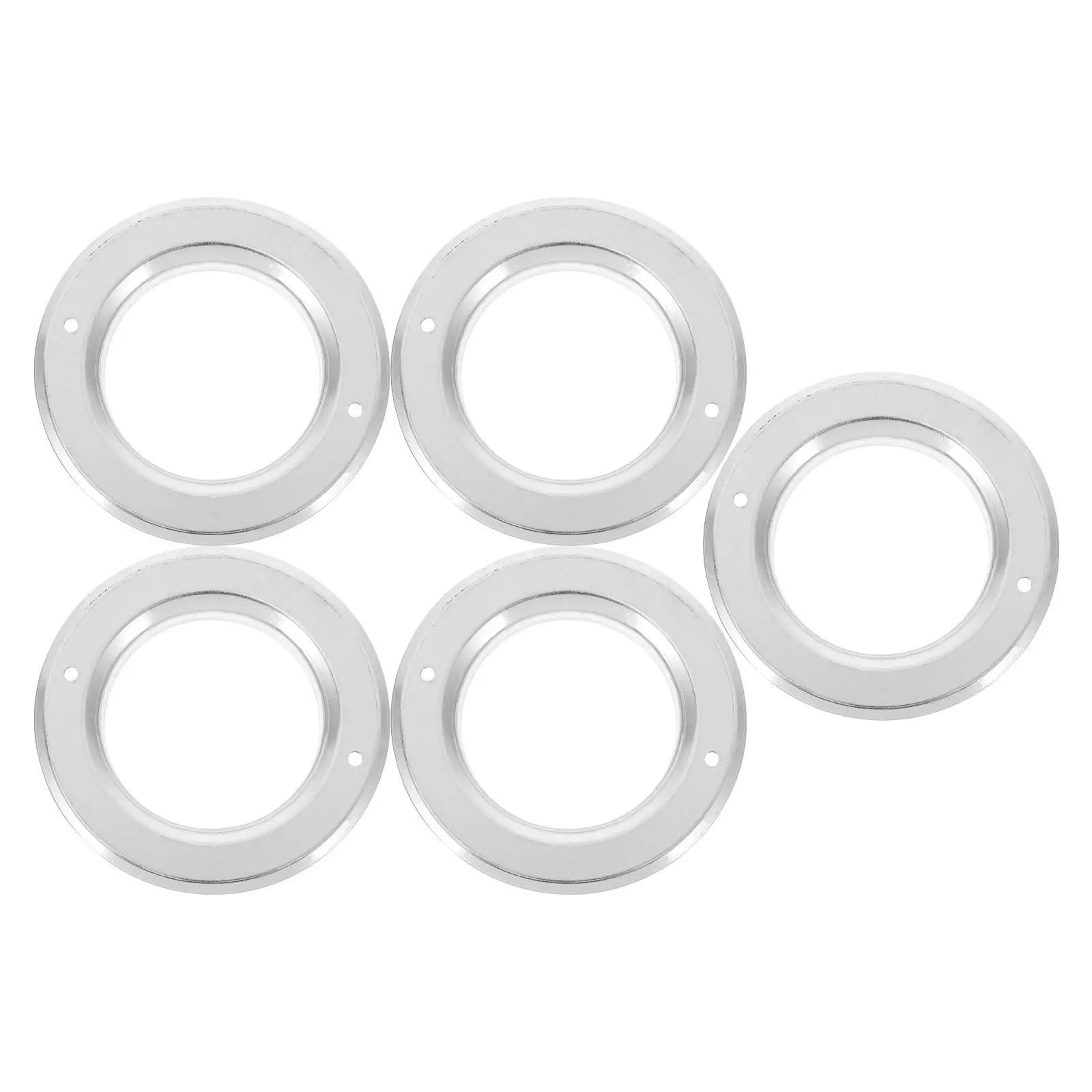 5Pcs Rust-Resistant Stainless Steel Parrot Breeding Box Ring Anti-Peck Nest Protector for Outdoor Bird Nesting Accessory