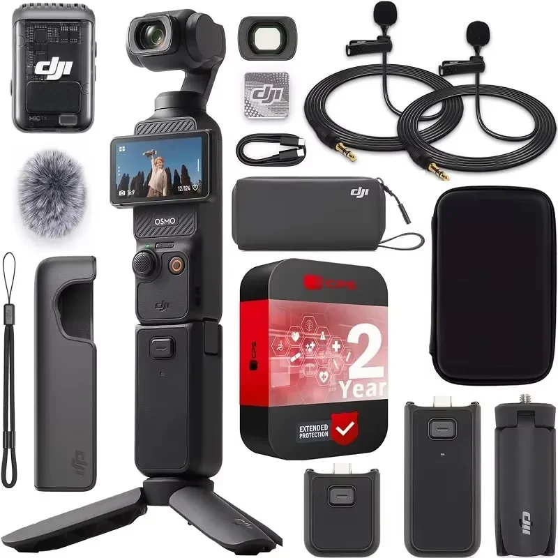 

Brand New FeiyuTech Feiyu Pocket 3 Kit - Cordless Detachable 3-Axis Stabilizer Gimbal Camera, 4K60fps Footage, Magnetic Attach,