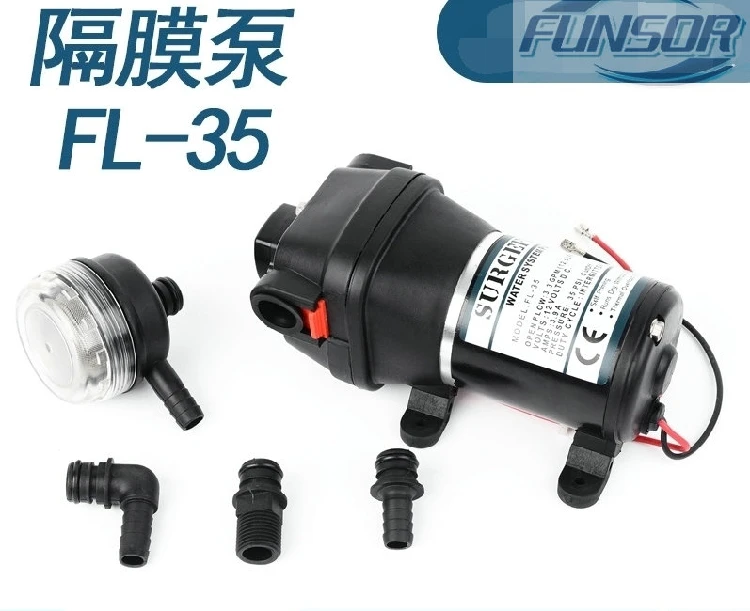 

FL - 35 Rv Yacht Dedicated 12 V24v Dc Electric Diaphragm Pump Self-priming SURGEFLO Suction Pumps