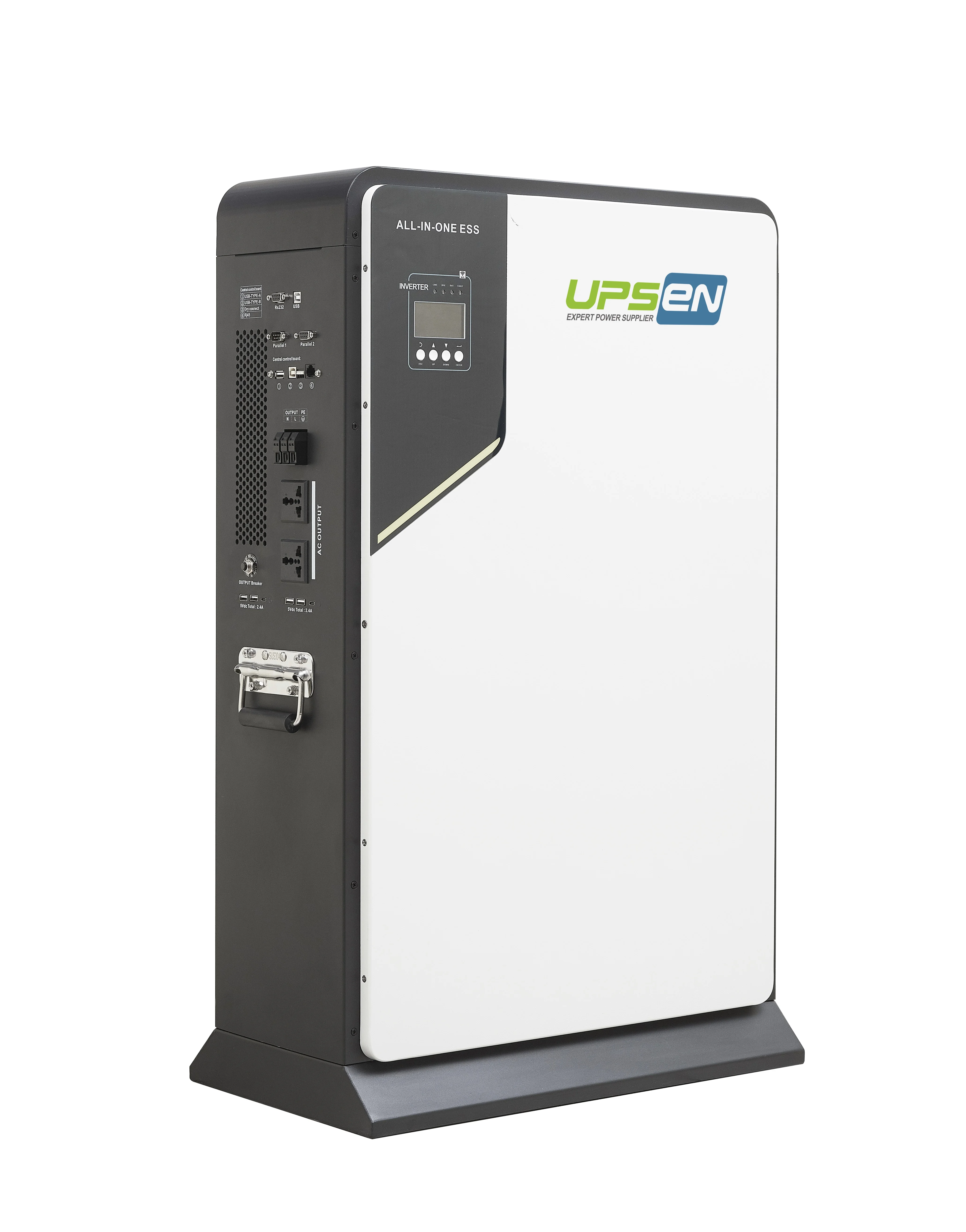 Industrial All In One Solar Inverter Built-in MPPT Controller Lifepo4 Battery Solar Energy Storage System