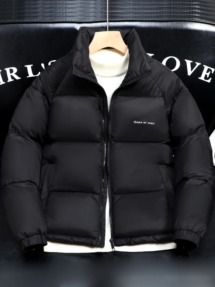 

Мужская зимняя утепленная теплая куртка из хлопка, модная короткая куртка для осени и зимы, молодежная хлопковая одежда в стиле Bread Style