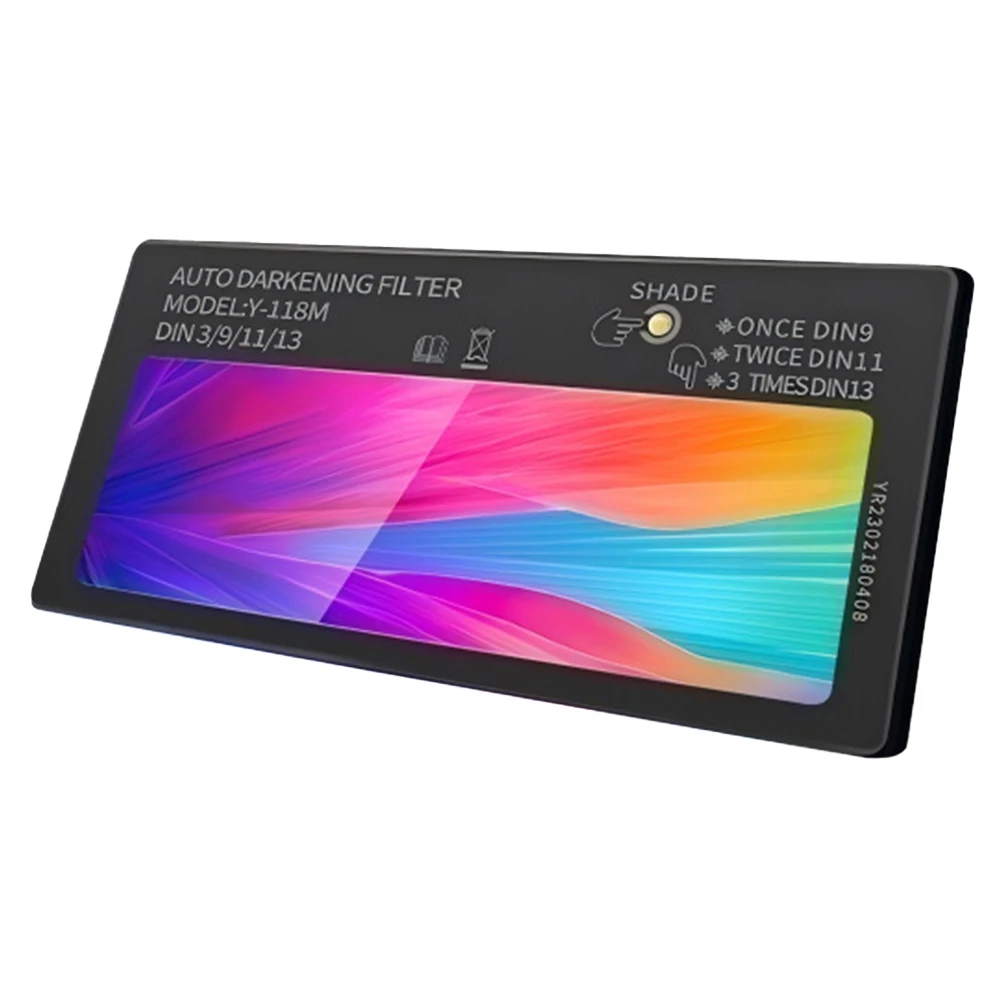 

Welding Eye Protection Glasses Featuring Solar Power and Quick Dimming Response with Adjustable Darkening Levels