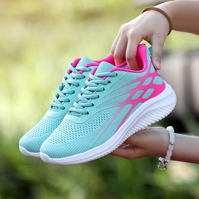 

MAEDEF Sneakers Women's Platform Hiking Walking Casual Shoes Flats Woman Running Sports Shoe Women's Mesh Sneakers Women's Shoes