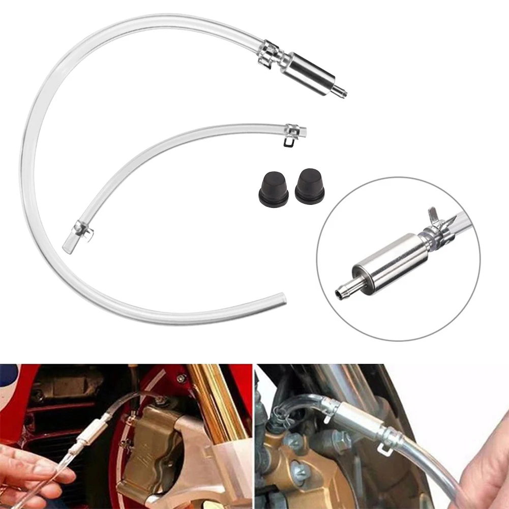 

Комплект гидравлических шлангов для прокачки тормозов сцепления с односторонним клапаном Шланг для прокачки тормозов сцепления автомобиля Прокачка насоса для тормозной жидкости мотоцикла