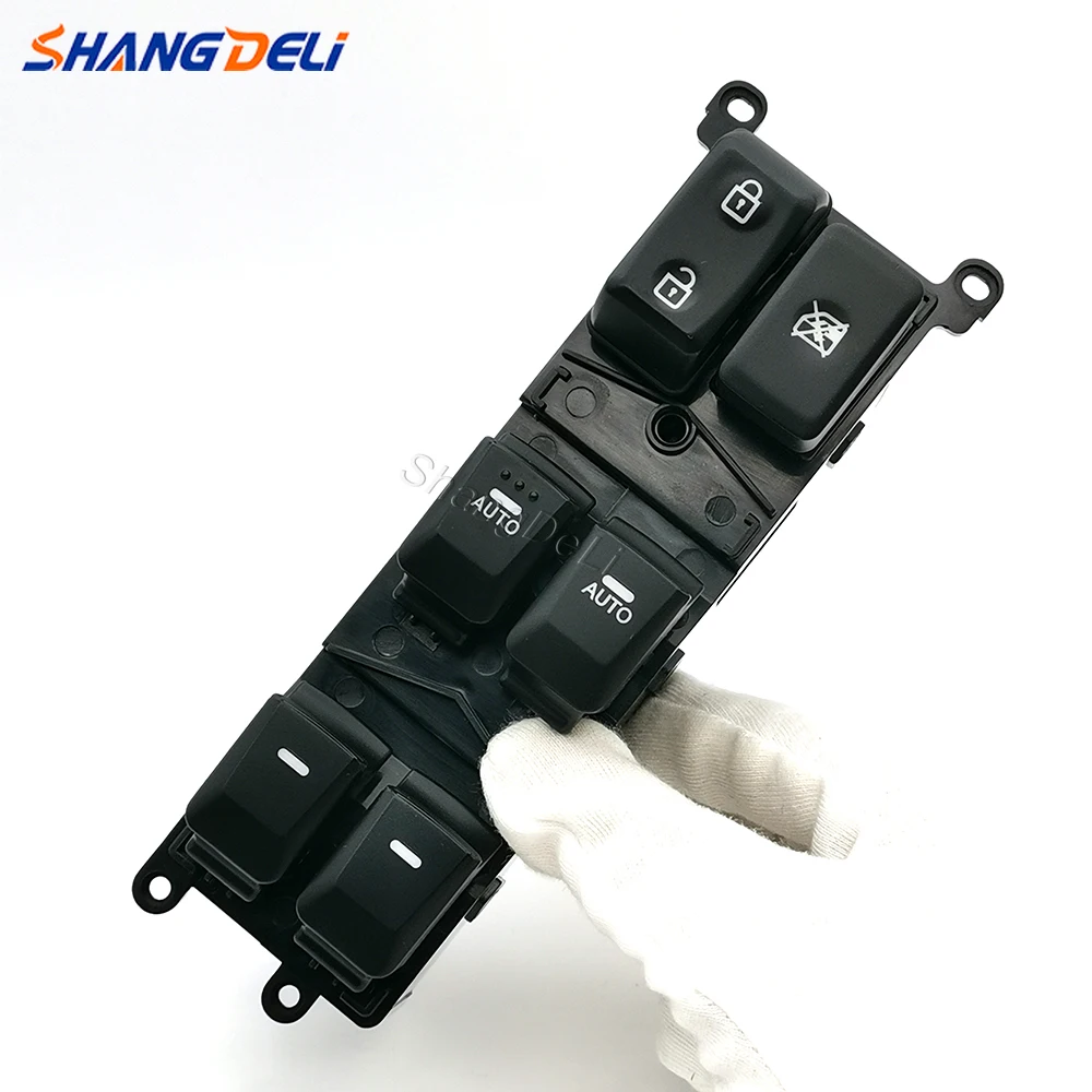 

18PINS Car Window Control Switch Front Left Side Electric Window Lifter Regulator Buttons For Kia Forte 2014 - 2018 93571-A7200